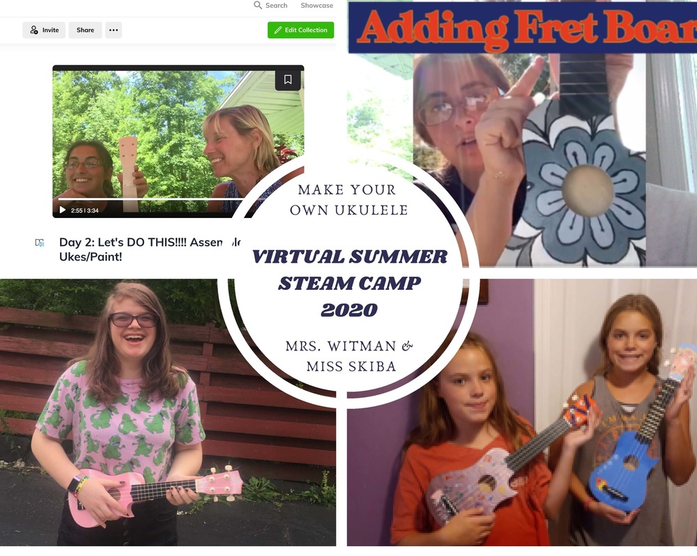 Students Build Their Own Ukuleles During Summer Camp