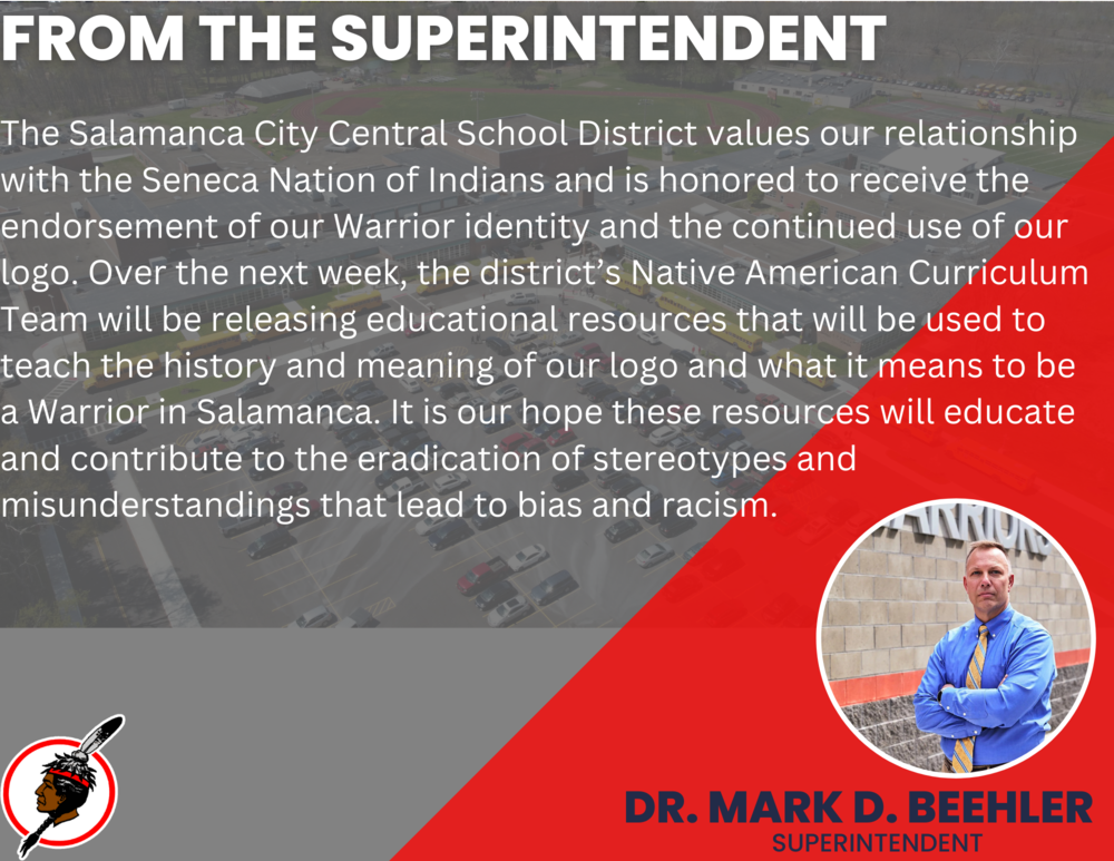 From the Superintendent