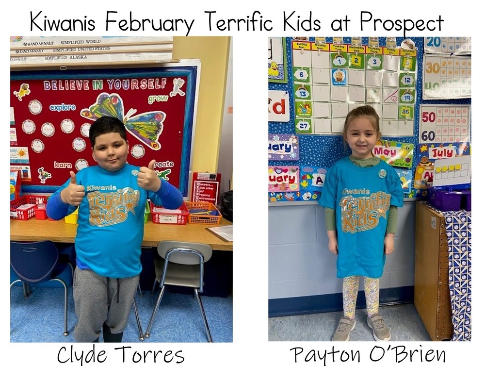 February Terrific Kids at Prospect