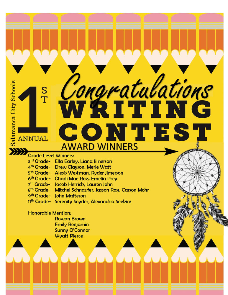 creative writing contest winners