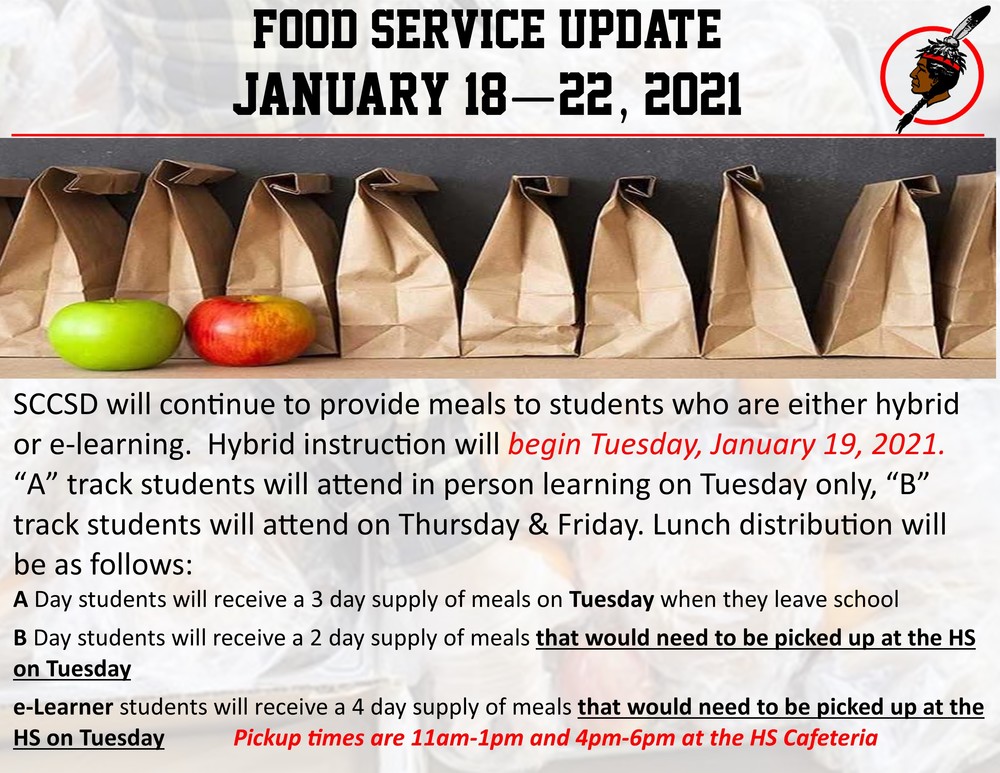 Food Service Update Poster