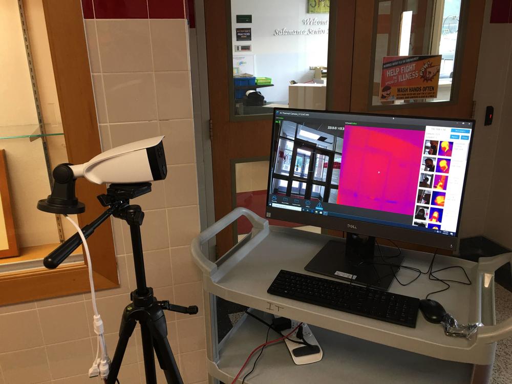 thermal temperature scanner