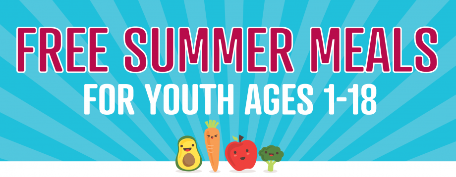 FREE Summer Meals July 6 - Aug. 14th