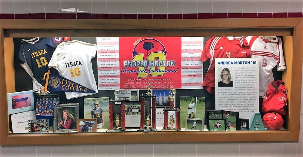 Morton Soccer Tourament Display Case