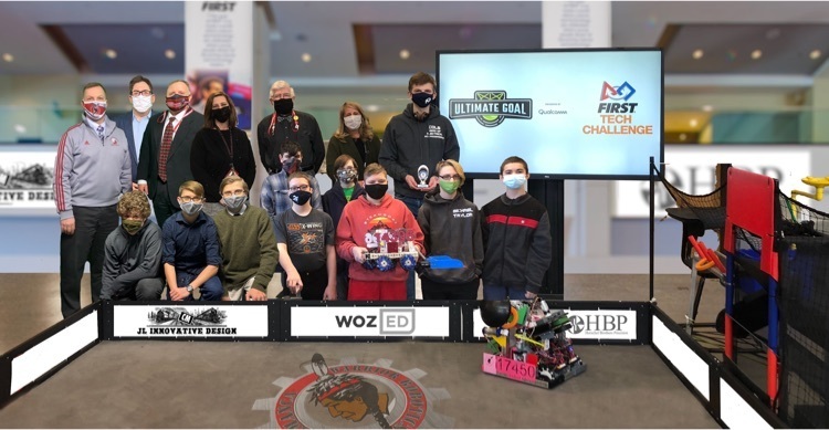 first robotics team photo Salamanca
