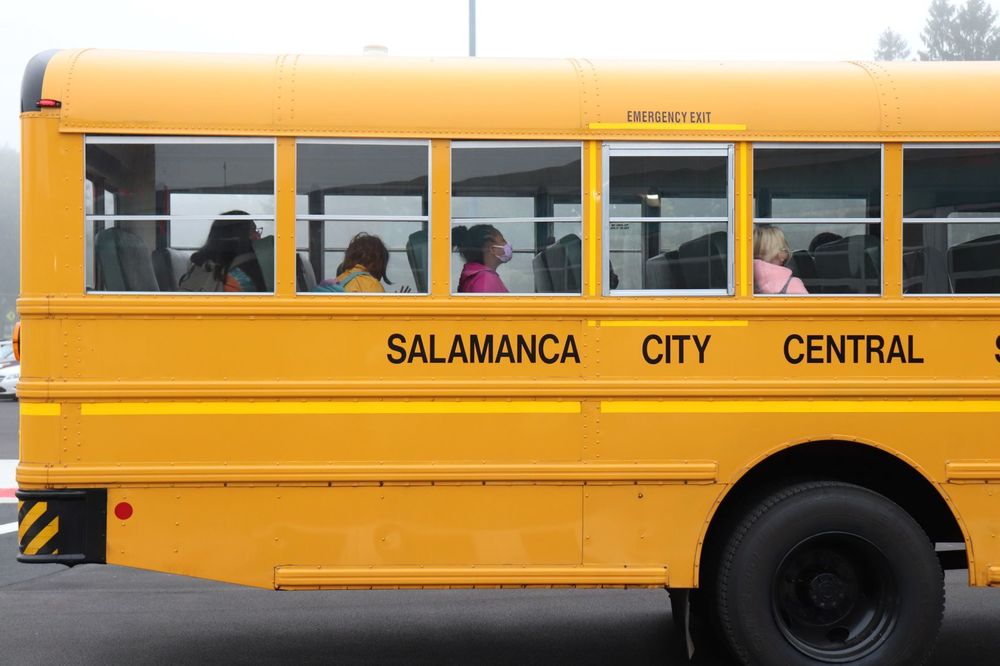 Salamanca school bus