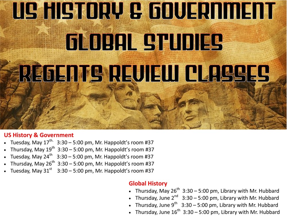 History Review Classes