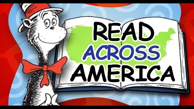 Dr. Seuss Read Across American Logo