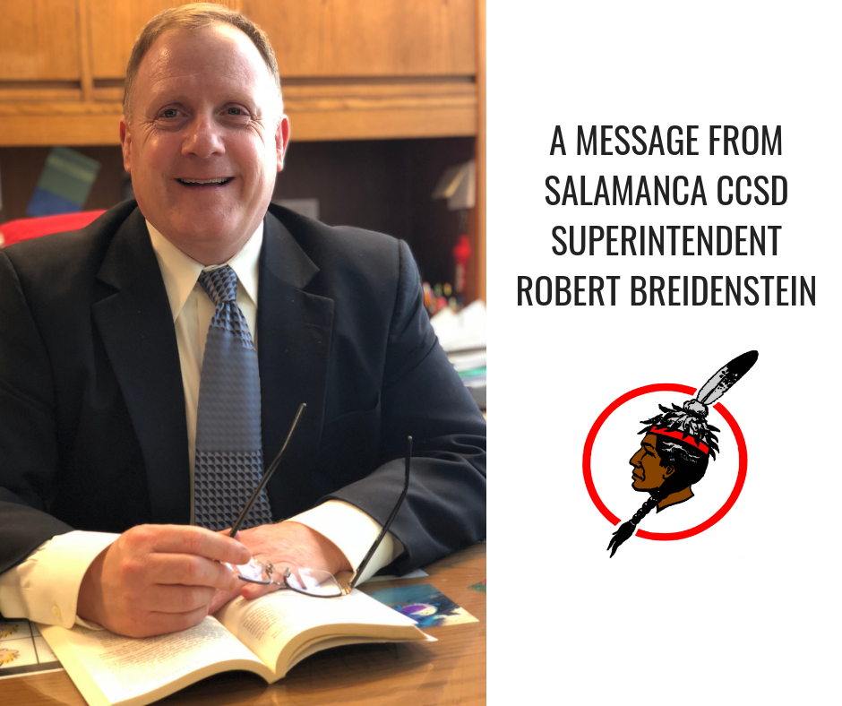 Superintendent Briedenstein message